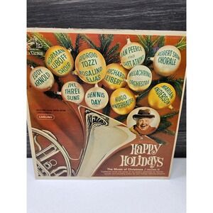 Happy Holidays The Music of Christmas Volume II Vinyl LP RCA Victor Carling